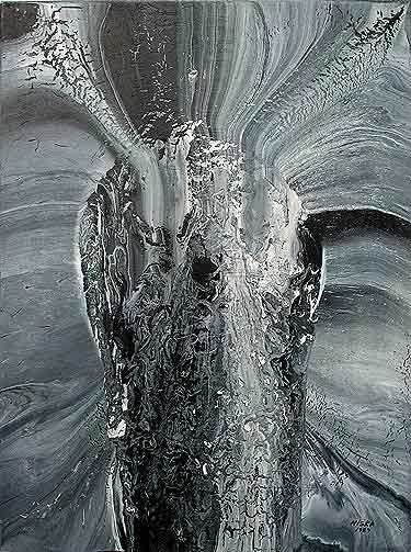 Self-portrait 1987 | Acrylic on canvas 24“ x 18“ | Private collection © Niska