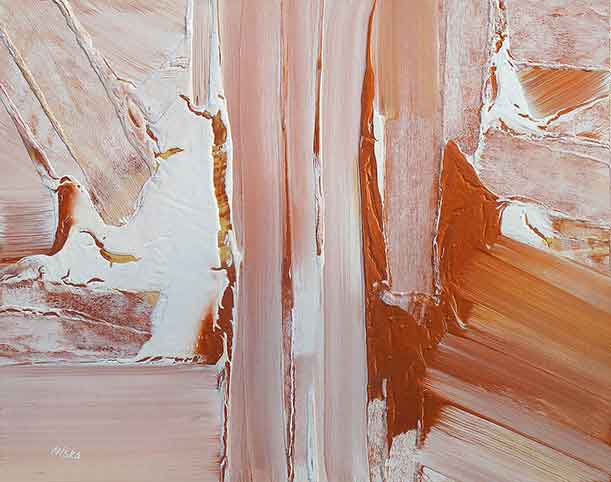 Untitled Undated | Acrylic on canvas 24“ x 30“ | Available © Niska