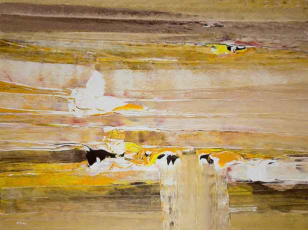 Untitled Undated | Acrylic on canvas 48“ x 60“ | Available © Niska