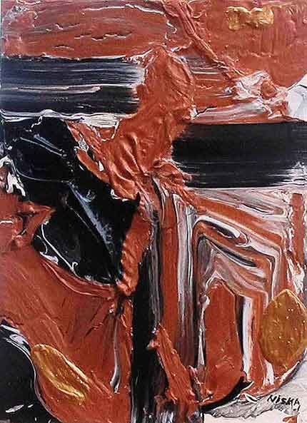 Untitled Undated | Acrylic on canvas 16“ x 12“ | Available © Niska
