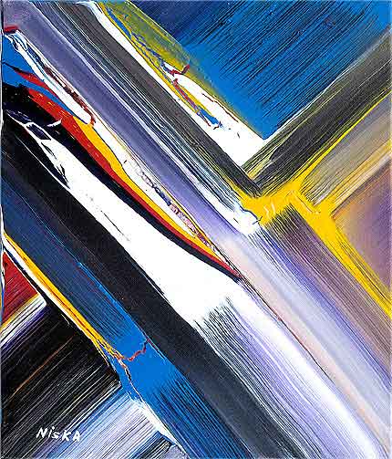 Untitled Undated | Acrylic on canvas 12“ x 14“ | Available © Niska