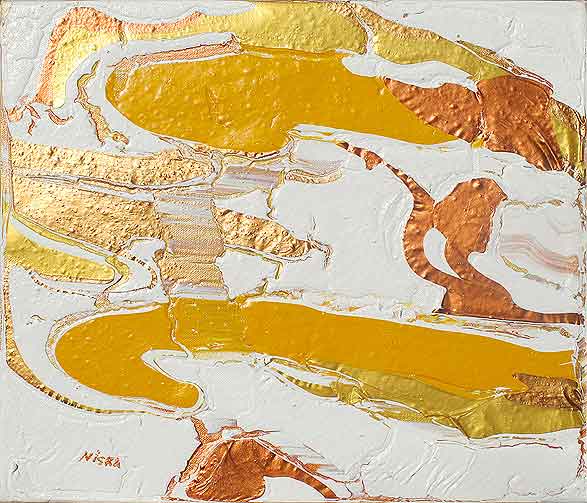 Untitled Undated | Acrylic on canvas 16“ x 20“ | Available © Niska